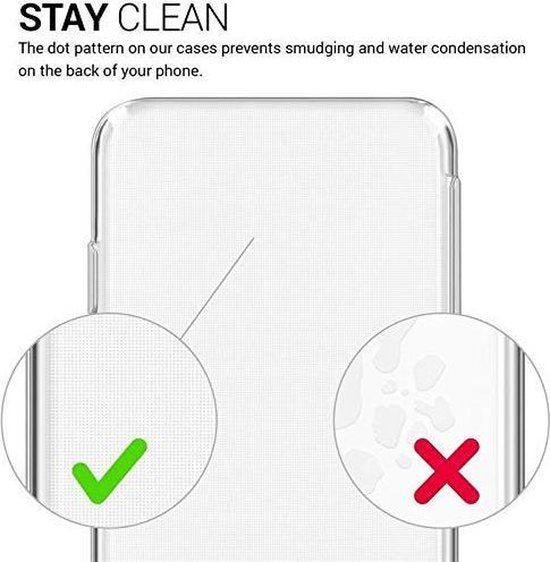 Flexibele achterkant Silicone hoesje Transparant Geschikt voor: Samsung Galaxy A40