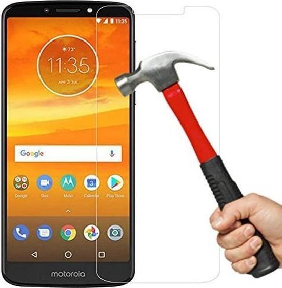 Screenprotector - Geschikt voor Motorola Moto E5 Plus - 9H Glas (1-Pack)