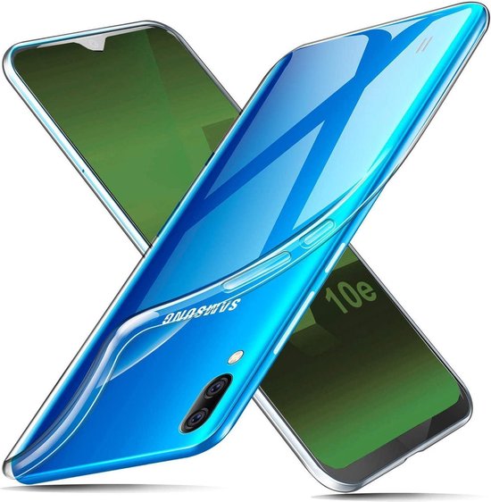 Samsung Galaxy A10e Lite Hoesjes – Siliconen Backcover – Soft Touch – Transparant-Ilumina Benelux