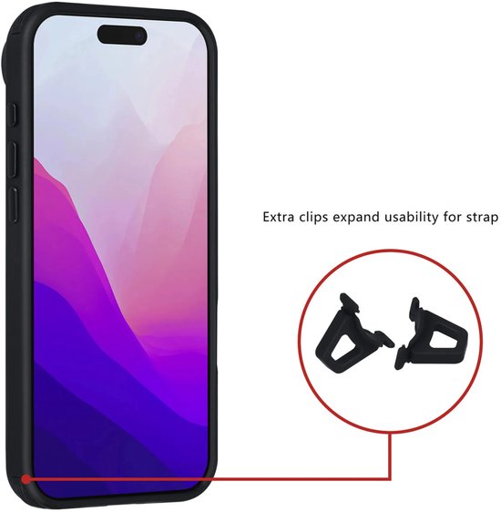 iPhone Air Hoesjes – Carbon Fiber Backcover – Schokbestendig – Zwart-Ilumina Benelux