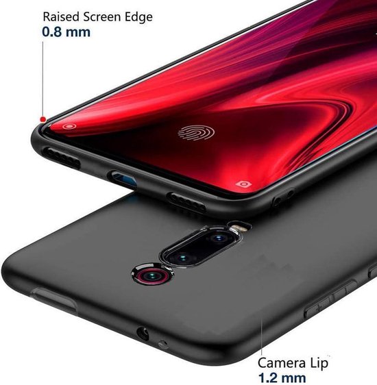 Xiaomi Mi 9T / 9T Pro / Redmi K20 Hoesjes – Siliconen Backcover – Schokbestendig – Zwart-Ilumina Benelux