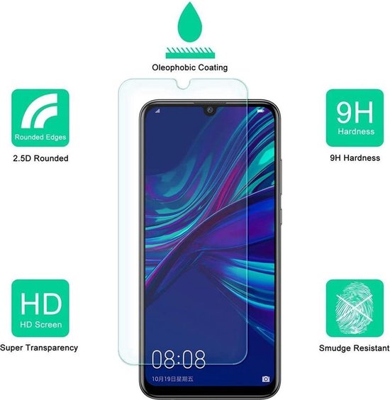 Huawei P Smart 2019 Hoesjes – Portemonnee Backcover – Pasjeshouder – 2x Screenprotector – Roségoud-Ilumina Benelux