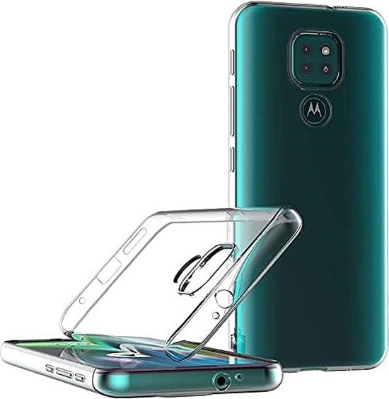 Motorola Moto G9 Play Hoesjes – Siliconen Backcover – Transparant – 6.5 inch – Soft TPU Bescherming-Ilumina Benelux