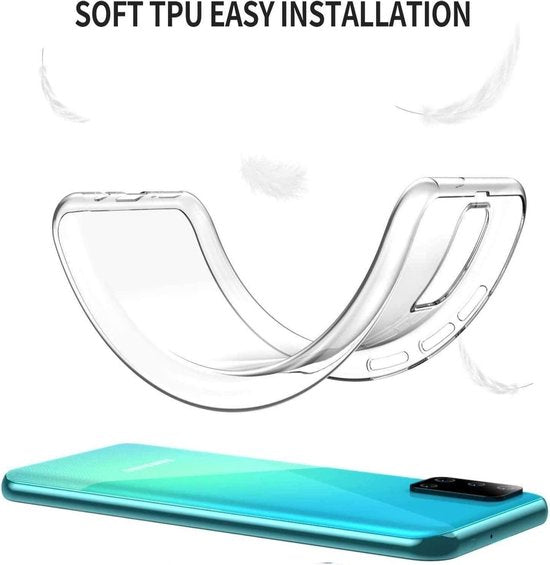 Samsung Galaxy A52/A52s Hoesjes – Siliconen Backcover – Flexibel – Transparant-Ilumina Benelux