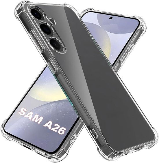 Samsung Galaxy A26/A17 5G Hoesjes – Siliconen Backcover – Schokbestendig – Flexibel – Transparant-Ilumina Benelux