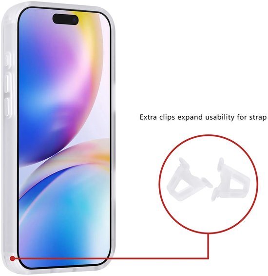iPhone 15 Pro Max Hoesjes – Carbon Fiber Backcover – Schokbestendig – Wit-Ilumina Benelux