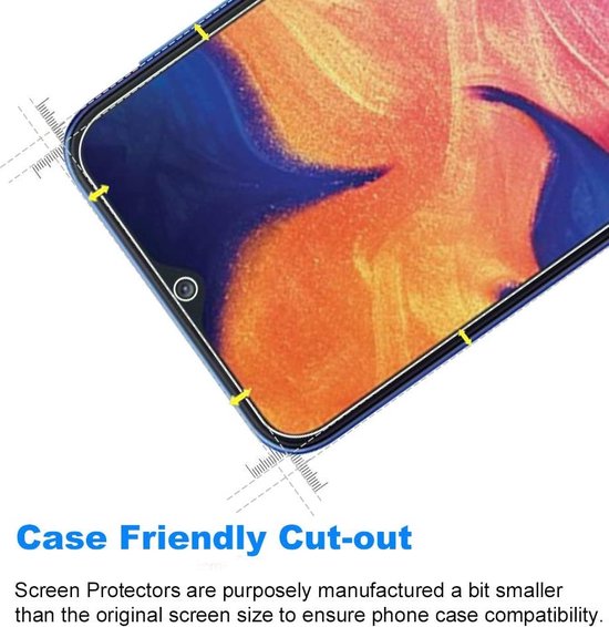 Samsung Galaxy A20E Hoesjes – Siliconen Backcover + 2x Screenprotector – Gehard Glas – Anti-kras – Zwart-Ilumina Benelux