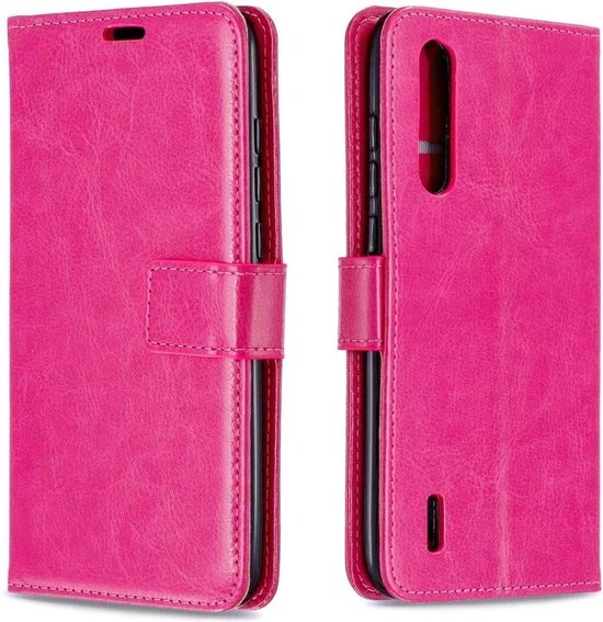 Samsung Galaxy A70/A70S Hoesjes – Portemonnee Hoes – 2 Pack Screenprotector – Pasjeshouder – Roze-Ilumina Benelux