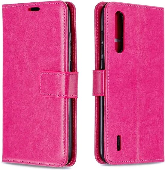 Samsung Galaxy A50/A50s/A30 Hoesjes – Portemonnee Hoes – Pasjeshouder – Magneetsluiting – Roze-Ilumina Benelux