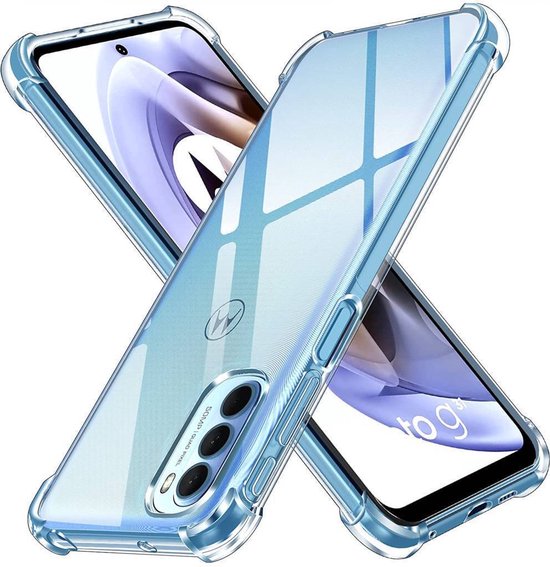 Motorola Moto G31 Hoesjes – Soft TPU Siliconen Backcover – Schokbestendig – Transparant-Ilumina Benelux