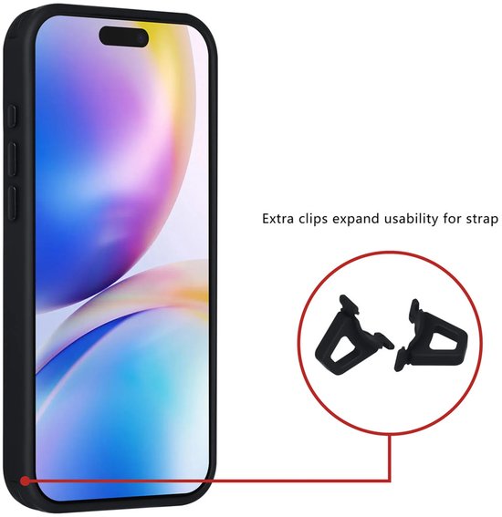 iPhone 15 Pro Hoesjes – Carbon Fiber Backcover – Schokbestendig – Zwart-Ilumina Benelux