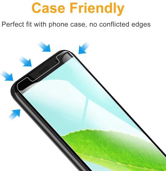 Screenprotector - Geschikt voor Motorola Moto E6s - 9H Glas (3-Pack)