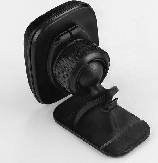 Telefoonhouder auto – Magnetisch – 3M plakmontage – 360° draaibaar dashboard – Zwart-Ilumina Benelux
