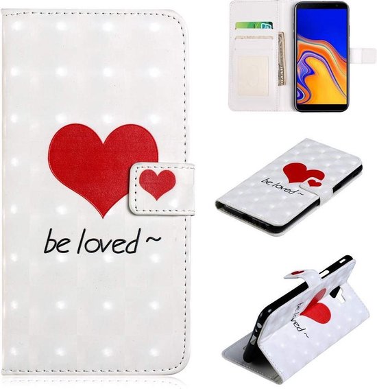 iPhone XR Hoesjes – Portemonnee Hoes – Pasjeshouder – Magneetsluiting – Be Loved Print-Ilumina Benelux