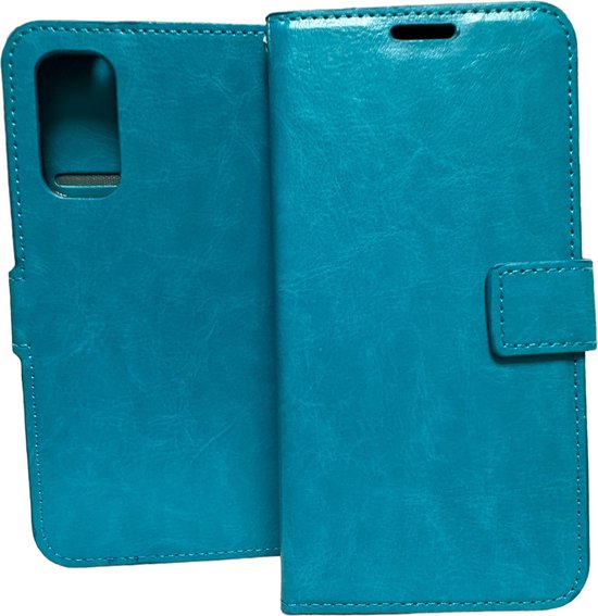 Samsung Galaxy A23 Hoesjes – Portemonnee Hoes – 2 Pack Screenprotector – 4G & 5G – Turquoise-Ilumina Benelux
