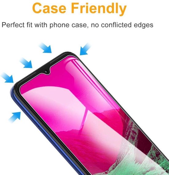 Screenprotector - Geschikt voor Motorola G9 Play - 9H Glas (3-Pack)