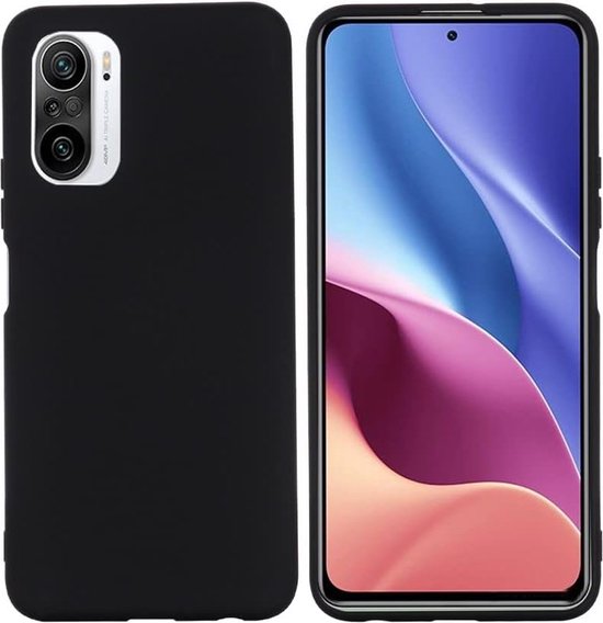 Xiaomi Poco F3 Hoesjes – Siliconen Backcover – Flexibel – Schokbestendig – Zwart-Ilumina Benelux