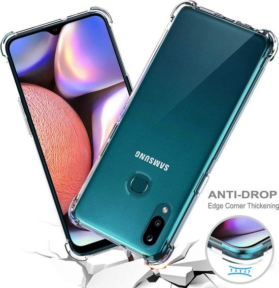 Samsung Galaxy A10e Hoesjes – Siliconen Backcover – Schokbestendig – Transparant-Ilumina Benelux