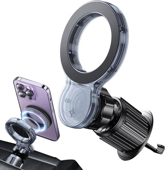 Magnetisch Telefoonhouder Auto voor Ventilatierooster - Handige en Veilige Houder - Compatibel Magsafe Magneet Autohouder - Klassieke Stijl