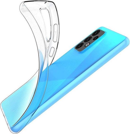 Realme 7 Pro Hoesjes – Transparante TPU Siliconen Backcover – Soft Case – Incl. Gehard Glas Screenprotector-Ilumina Benelux