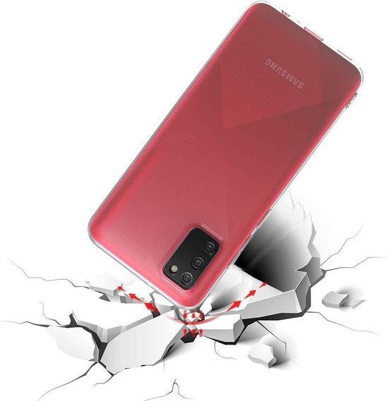 Samsung Galaxy A02S Hoesjes – Transparante Siliconen Backcover – Flexibel – Schokbestendig-Ilumina Benelux