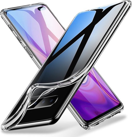 Samsung Galaxy S10 Hoesjes – Siliconen Backcover – Soft Touch – Transparant-Ilumina Benelux