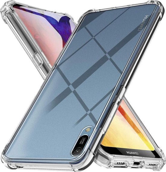 Huawei Y6 2019 / Y6s 2020 Hoesjes – Siliconen Backcover – Schokbestendig Anti-shock – Transparant-Ilumina Benelux