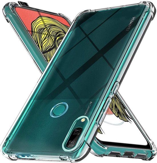 Huawei P Smart Z Hoesjes – Siliconen Backcover – Schokbestendig Anti-shock – Transparant-Ilumina Benelux