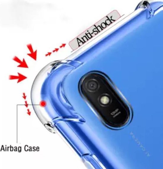 Xiaomi Mi 9 Lite Hoesjes – Siliconen Backcover – Schokbestendig Anti-Shock Bumper – Transparant-Ilumina Benelux