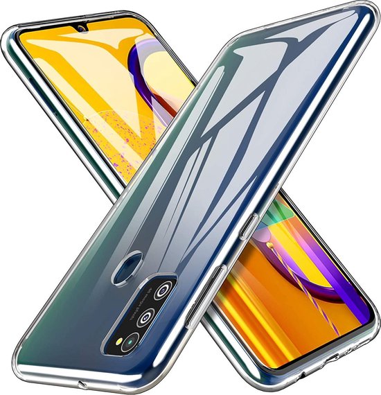 Samsung Galaxy M21 Hoesjes – Siliconen Backcover – Soft Touch – Schokbestendig – Transparant-Ilumina Benelux