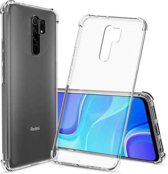 Xiaomi Redmi 9 Hoesjes – Soft TPU Siliconen Backcover – Schokbestendig – Transparant-Ilumina Benelux
