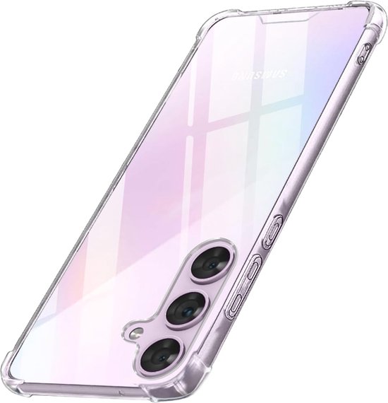 Samsung Galaxy A35 5G Hoesjes – Crystal Clear Backcover – Schokbestendig – Transparant-Ilumina Benelux