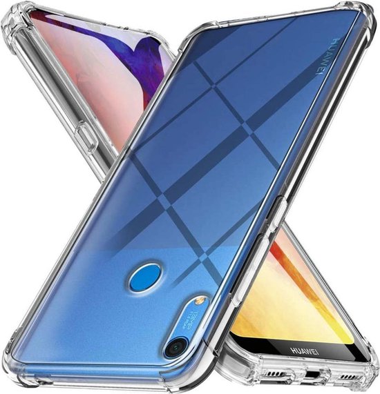 Huawei Y6 2019/Y6s 2019 Hoesjes – Siliconen Backcover – Schokbestendig – Transparant-Ilumina Benelux