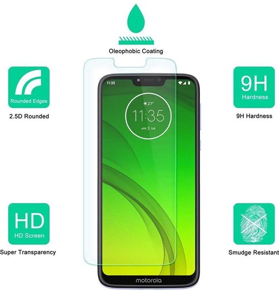 Motorola Moto G7/G7 Plus Hoesjes – Portemonnee Backcover – Pasjeshouder – 2x Screenprotector – Roségoud