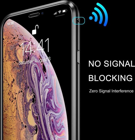 iPhone 12 Pro Max Hoesjes – Magnetisch 360° Bescherming – Screenprotector Voor & Achter – Zwart-Ilumina Benelux