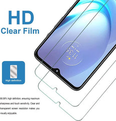 Screenprotector – Geschikt voor Motorola Moto E7 – Gehard Glas 9H – Anti-kras – 1-Pack – Transparant