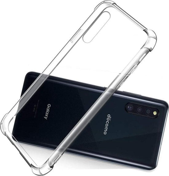 Samsung Galaxy A41 Hoesjes – Siliconen Backcover – Schokbestendig Anti-Shock – Transparant-Ilumina Benelux