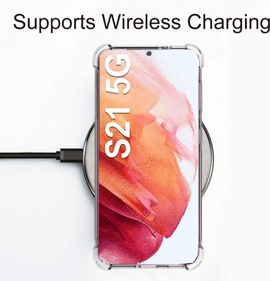 Samsung Galaxy S21 Hoesjes – Siliconen Backcover – Flexibel – Schokbestendig – Transparant-Ilumina Benelux