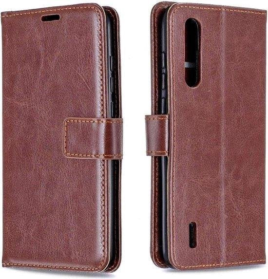 Sony Xperia 5 III Hoesjes – Bookcase Portemonnee Hoes – Pasjeshouder – Magneetsluiting – Bruin + Screenprotector-Ilumina Benelux
