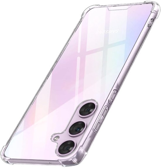 Samsung Galaxy A55 Hoesjes – Ultra-Hybrid Backcover – Schokbestendig – Crystal Clear – Transparant-Ilumina Benelux