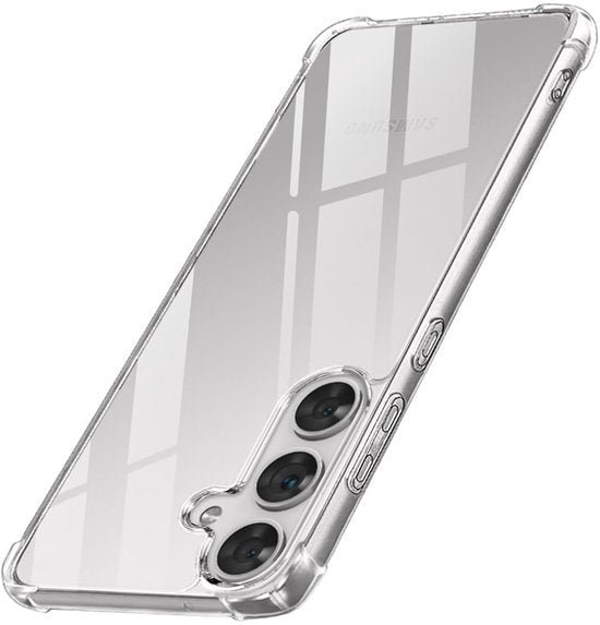 Samsung Galaxy S25 Hoesjes – Ultra-Hybrid Backcover – Schokbestendig – Crystal Clear Transparant-Ilumina Benelux