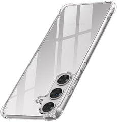 Samsung Galaxy S25 Hoesjes – Ultra-Hybrid Backcover – Schokbestendig – Crystal Clear Transparant