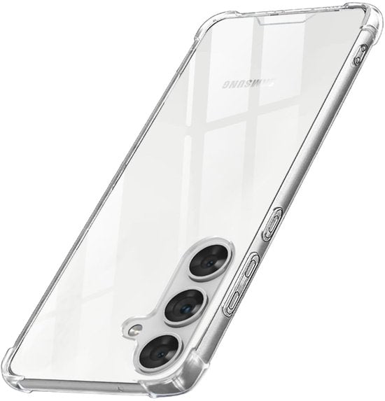 Samsung Galaxy S24 Plus Hoesjes – Ultra-Hybrid Backcover – Schokbestendig – Crystal Clear Transparant-Ilumina Benelux
