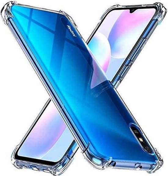 Xiaomi Redmi 9A Hoesjes – Soft TPU Siliconen Backcover – Schokbestendig – Transparant-Ilumina Benelux