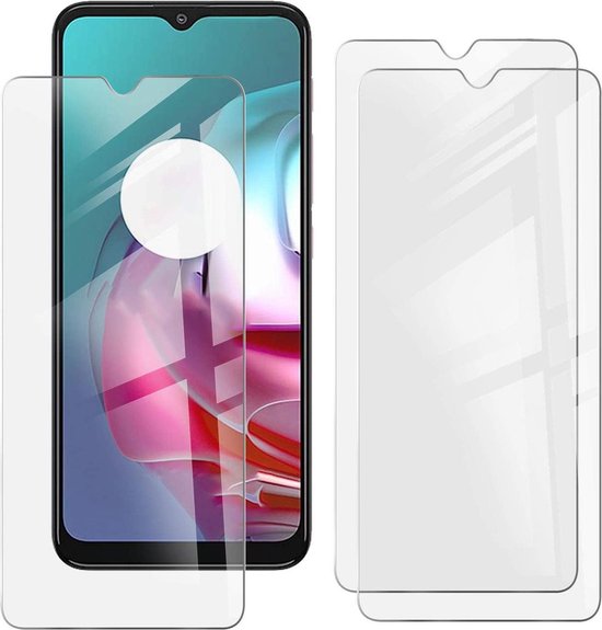 Screenprotector - Geschikt voor Motorola moto e7i power - 9H Glas (3-Pack)
