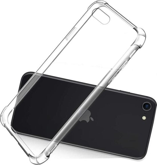 iPhone SE 2020 Hoesjes – Siliconen Backcover – Schokbestendig – Transparant-Ilumina Benelux