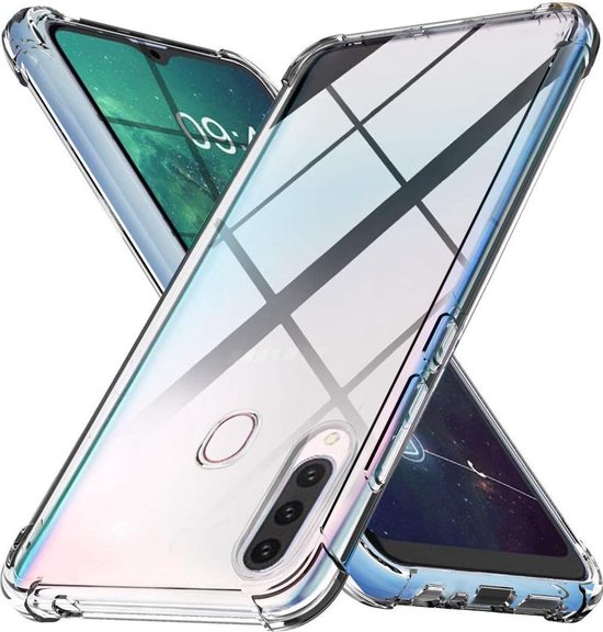 Samsung Galaxy A20S Hoesjes – Siliconen Backcover – Schokbestendig – Flexibel – Transparant-Ilumina Benelux