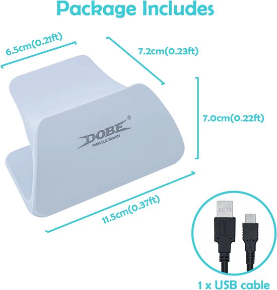 Controller Oplaadstation – Geschikt voor Playstation 5 – DualSense Oplader Dock – 2 Controllers-Oplaadstation controllers-Ilumina Benelux