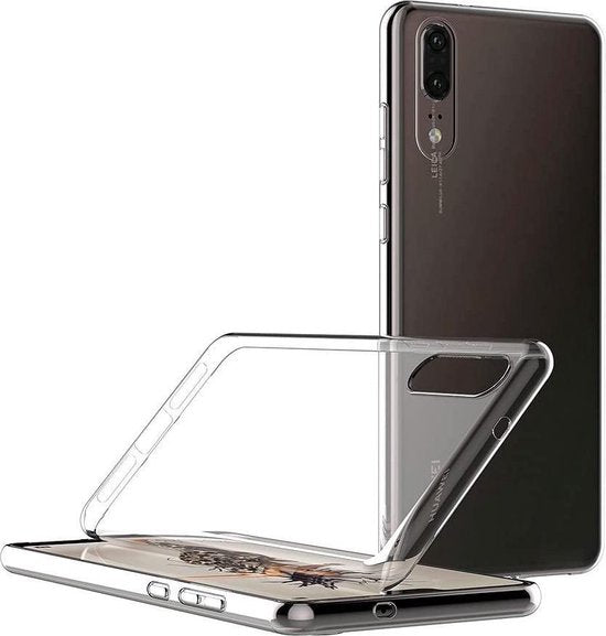 Huawei P20 Hoesjes – Siliconen Backcover – Transparant – Flexibel – Anti Kras-Ilumina Benelux