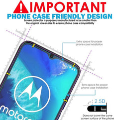 Screenprotector - Geschikt voor Motorola moto e7i power - 9H Glas (1-Pack)